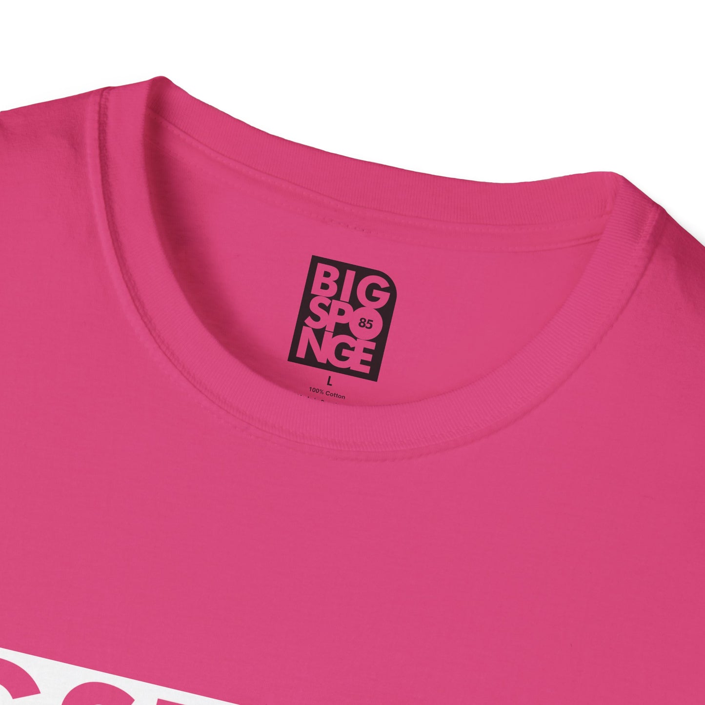 BIGSPONGE - It's a t-shirt, not a statement Logo Tee - INVERSE