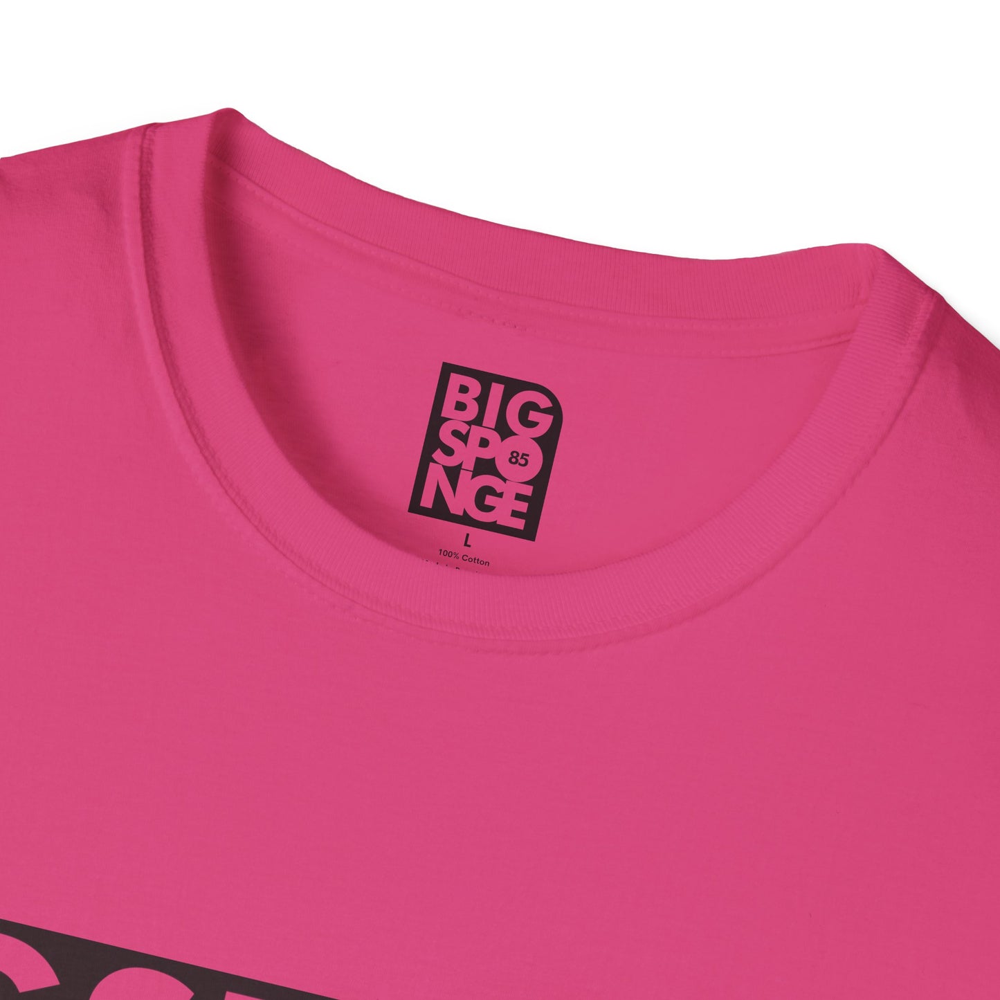 BIGSPONGE - It's a t-shirt, not a statement Logo Tee