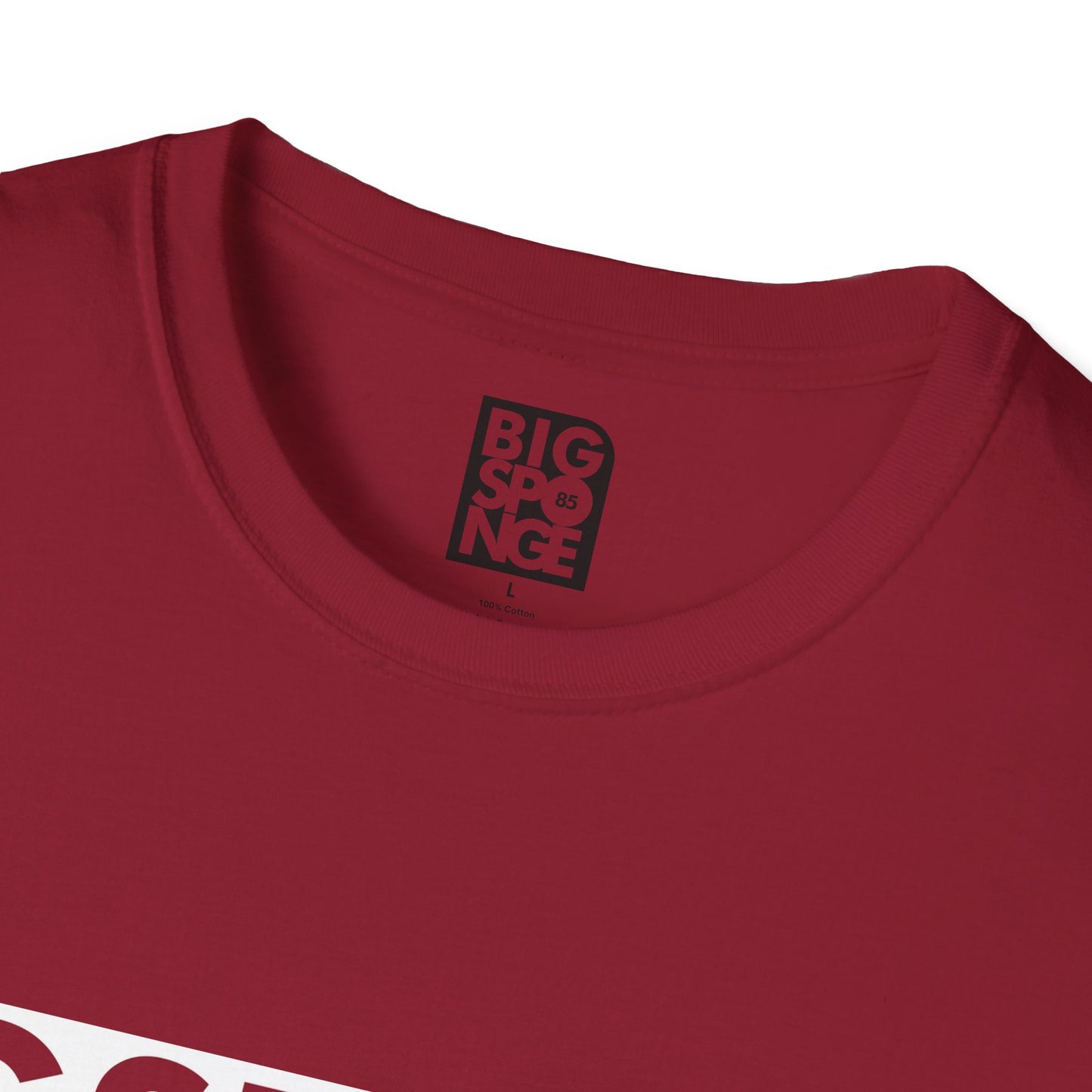 BIGSPONGE - It's a t-shirt, not a statement Logo Tee - INVERSE