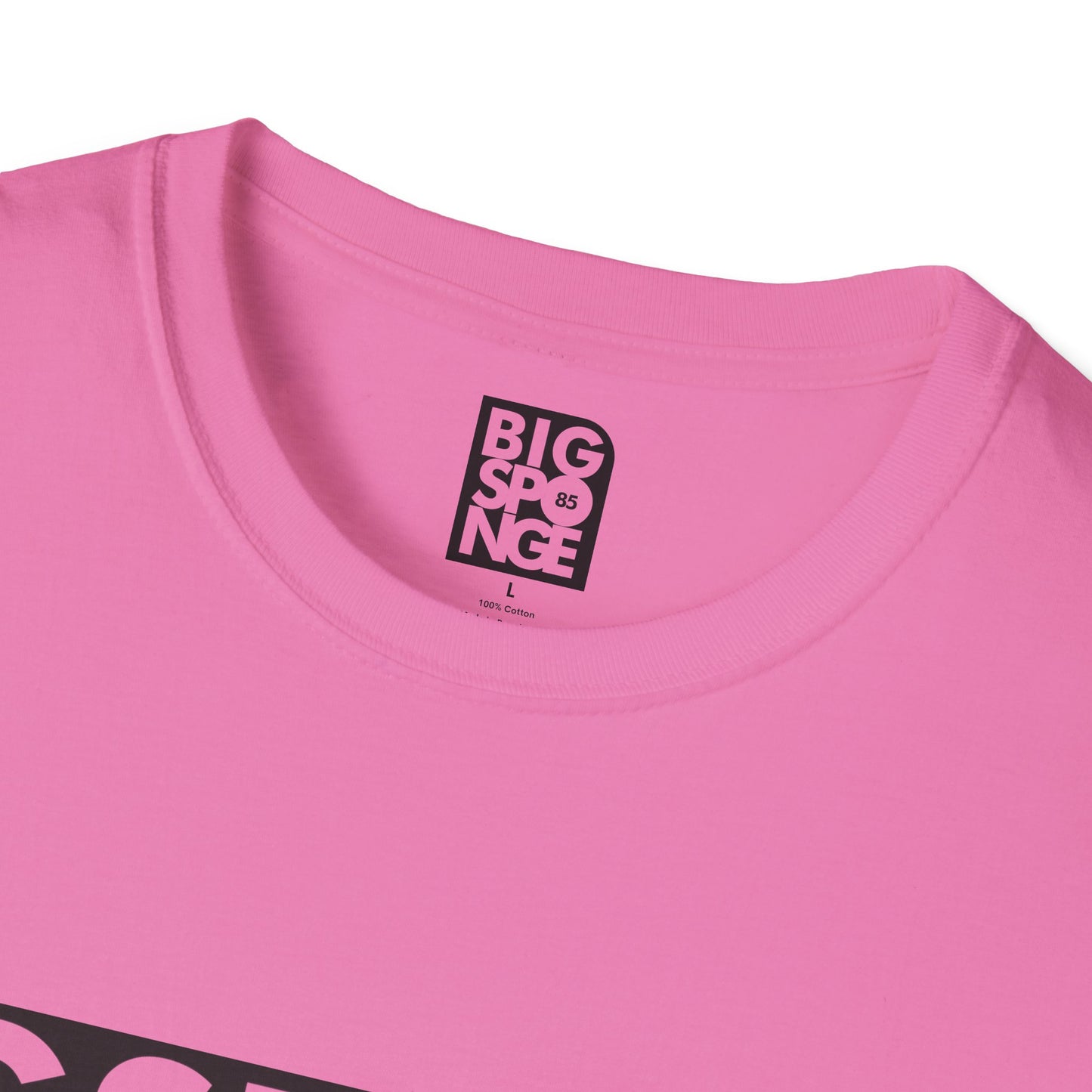 BIGSPONGE - It's a t-shirt, not a statement Logo Tee