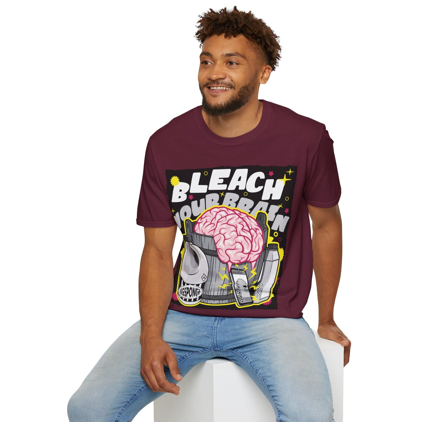 BIGSPONGE - Bleach Your Brain Tee