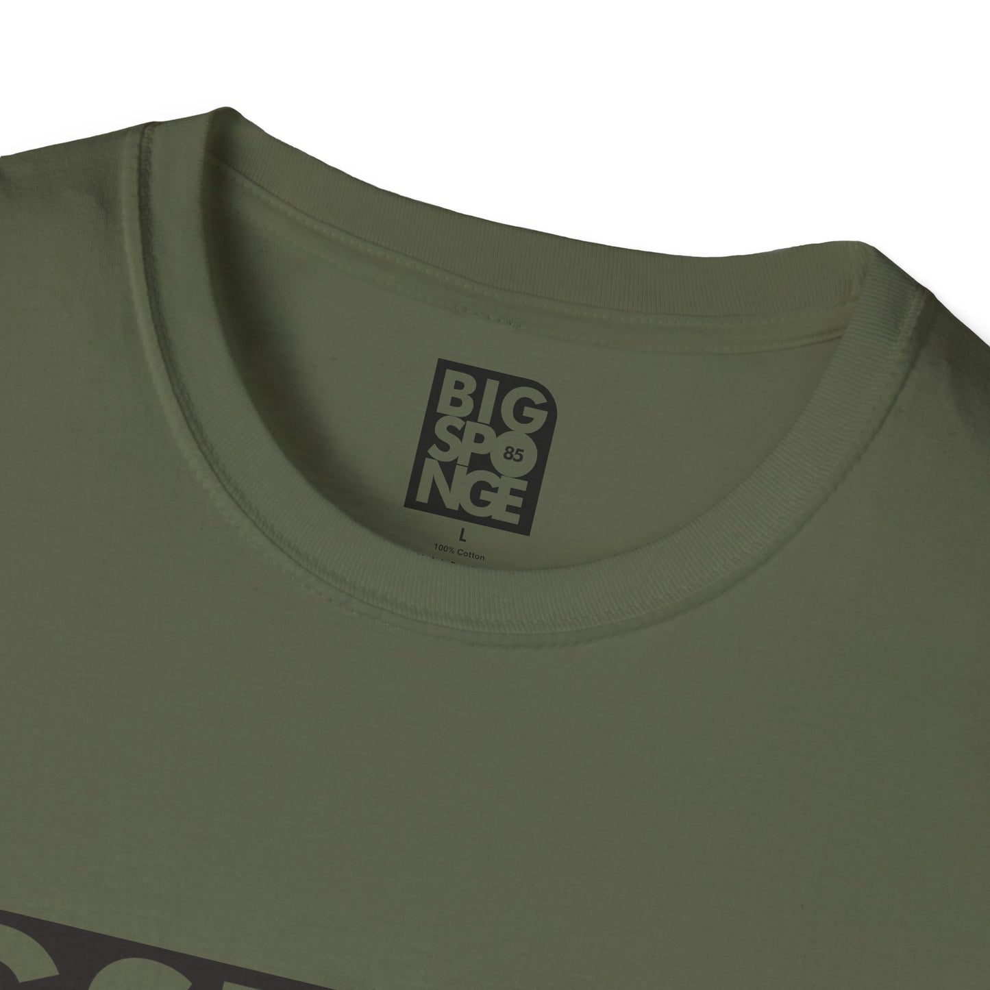 BIGSPONGE - It's a t-shirt, not a statement Logo Tee