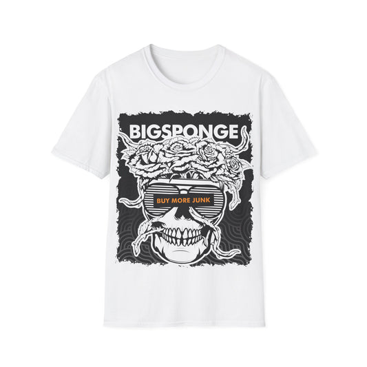 BIGSPONGE - Buy More Junk Skull Vase Tee