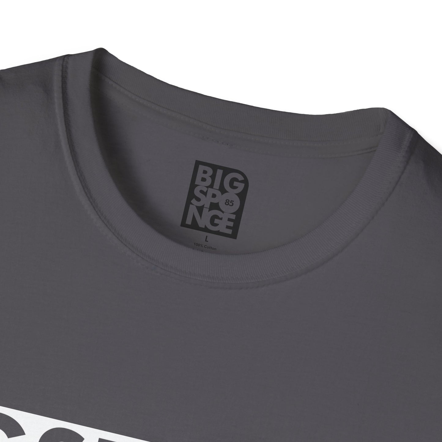 BIGSPONGE - It's a t-shirt, not a statement Logo Tee - INVERSE