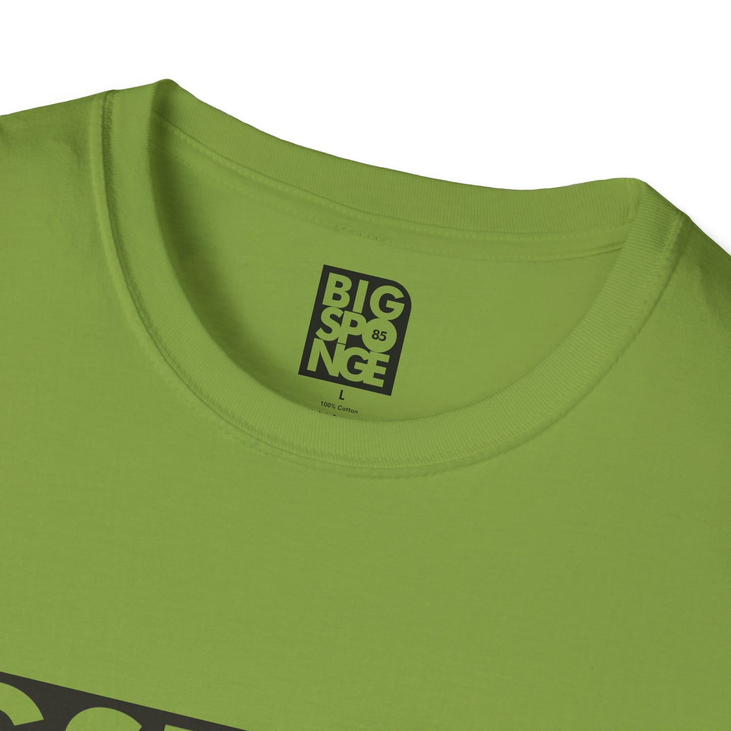 BIGSPONGE - It's a t-shirt, not a statement Logo Tee