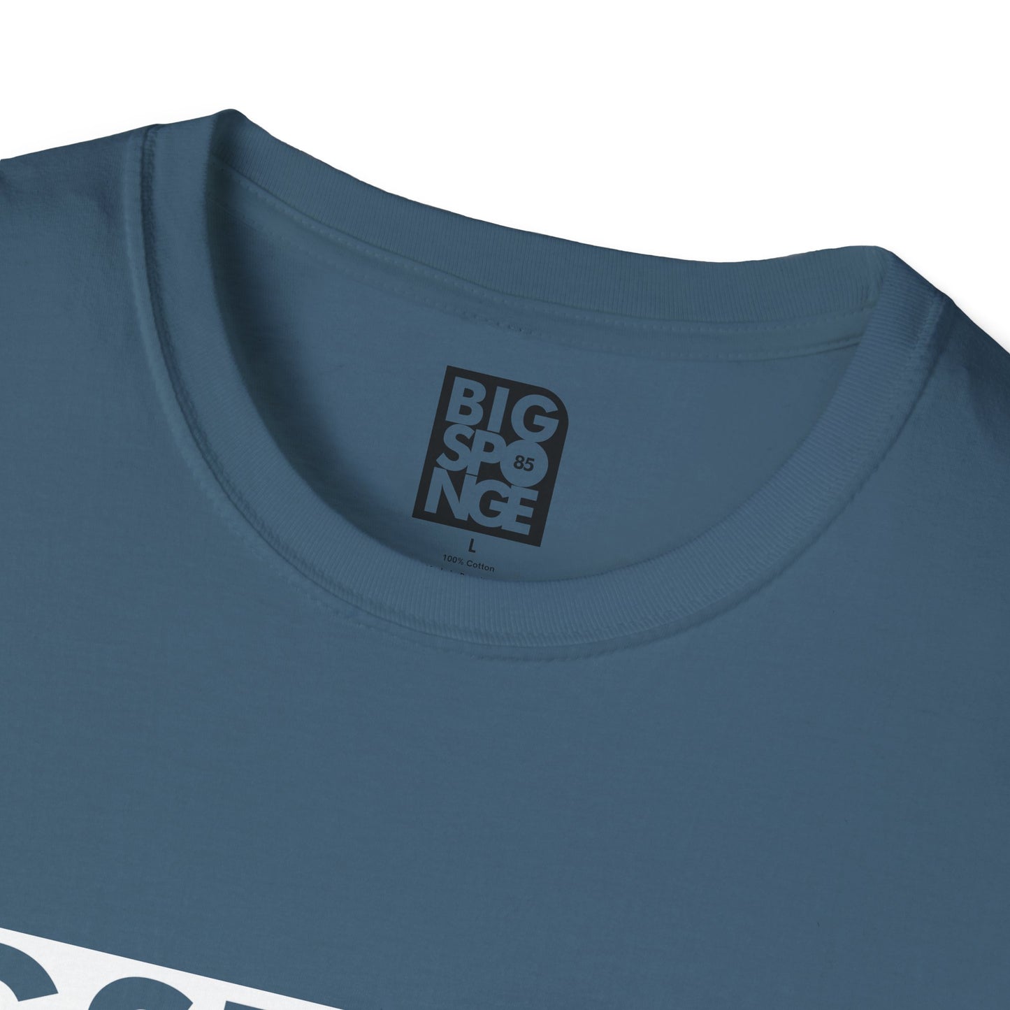 BIGSPONGE - It's a t-shirt, not a statement Logo Tee - INVERSE