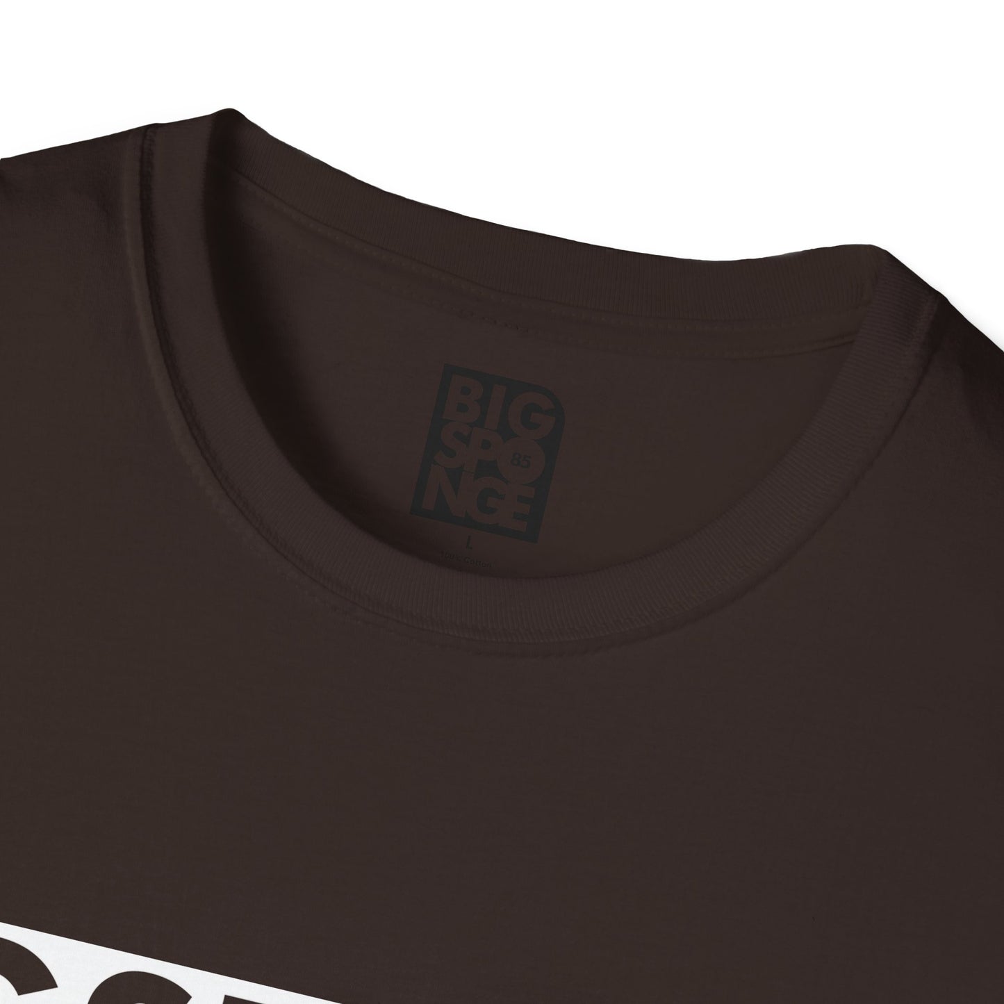 BIGSPONGE - It's a t-shirt, not a statement Logo Tee - INVERSE