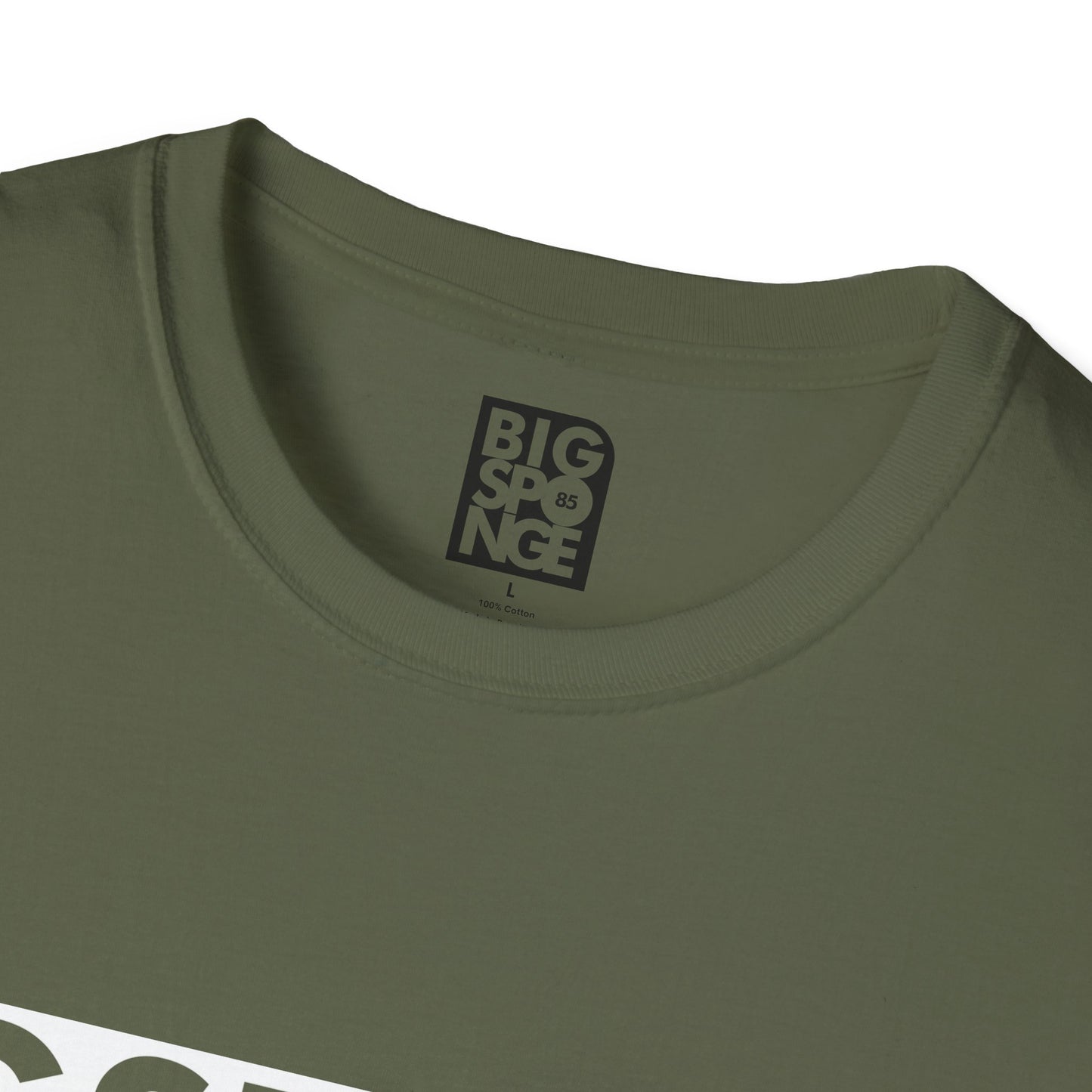 BIGSPONGE - It's a t-shirt, not a statement Logo Tee - INVERSE