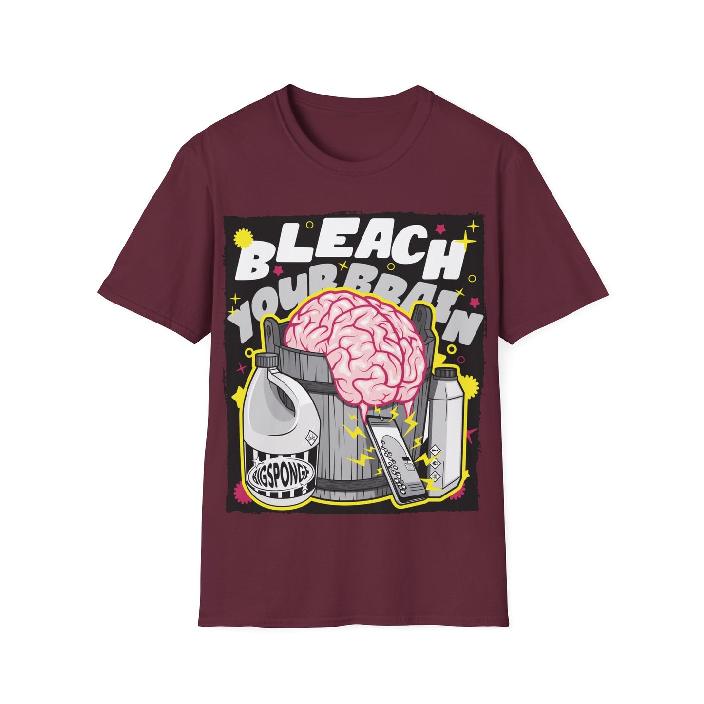 BIGSPONGE - Bleach Your Brain Tee