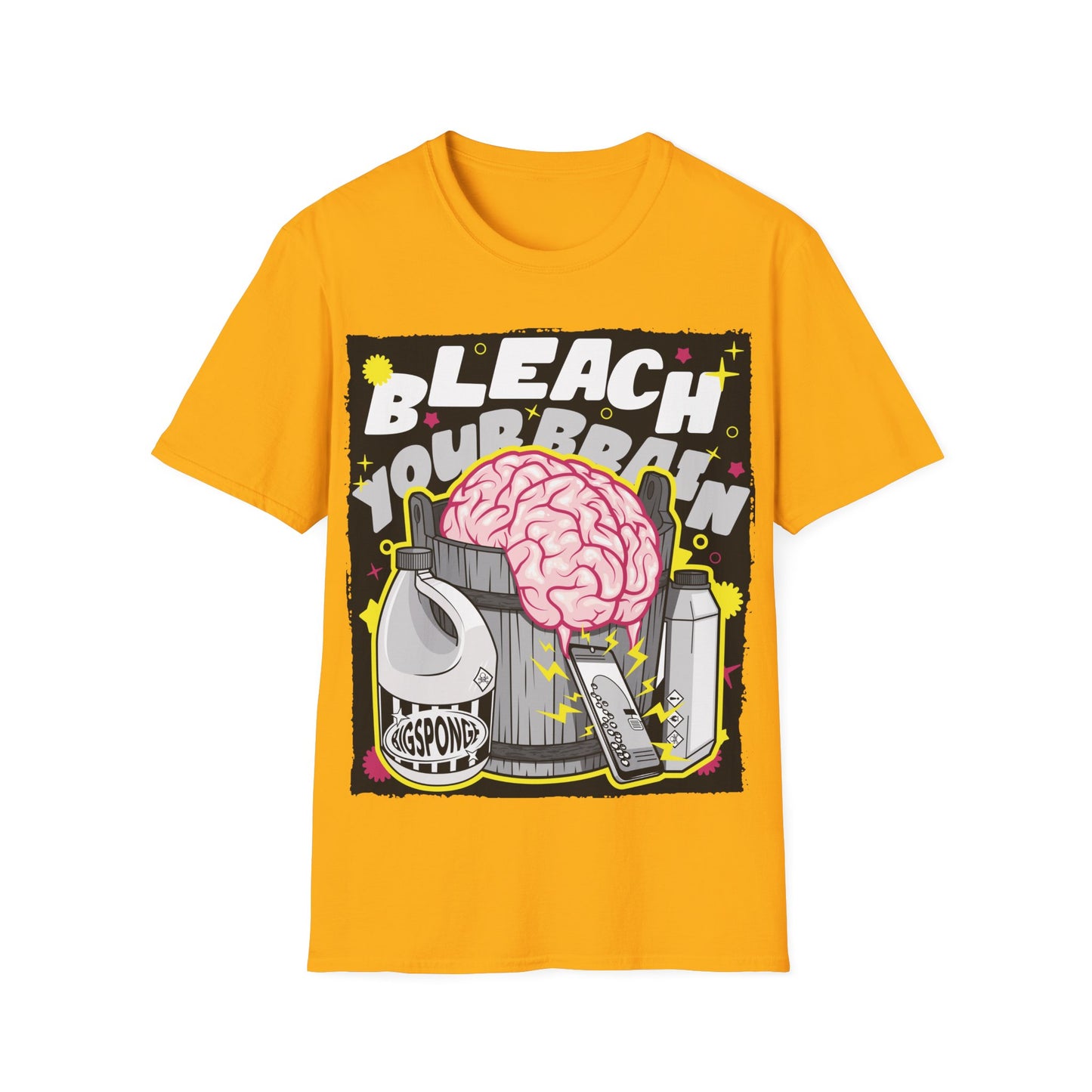 BIGSPONGE - Bleach Your Brain Tee