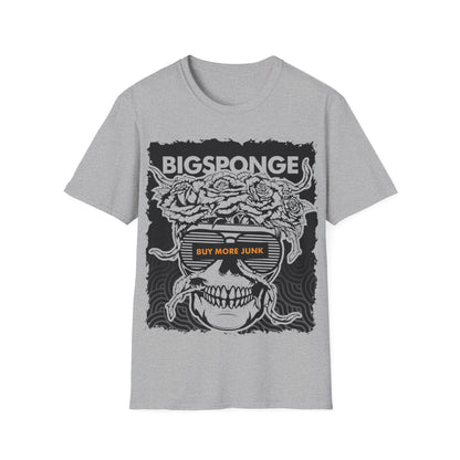 BIGSPONGE - Buy More Junk Skull Vase Tee