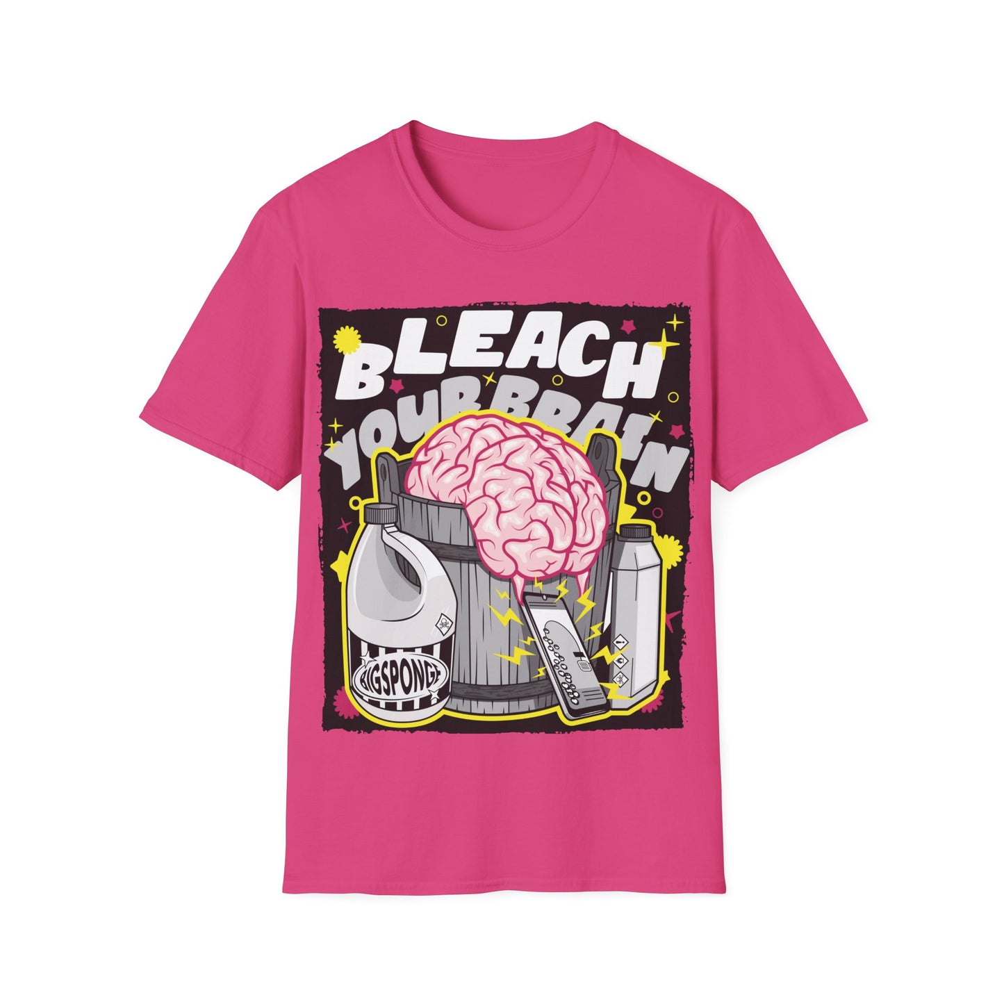 BIGSPONGE - Bleach Your Brain Tee