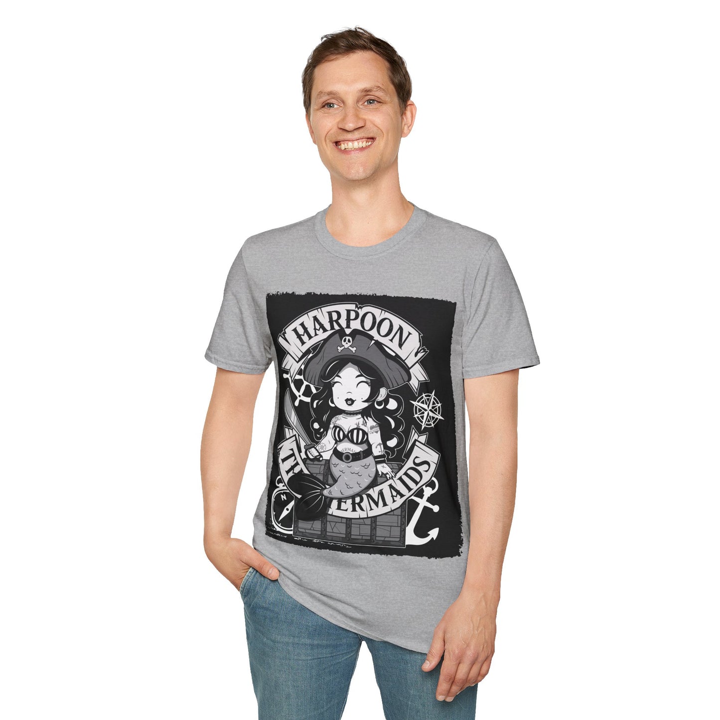 BIGSPONGE - Harpoon the Mermaids Tee