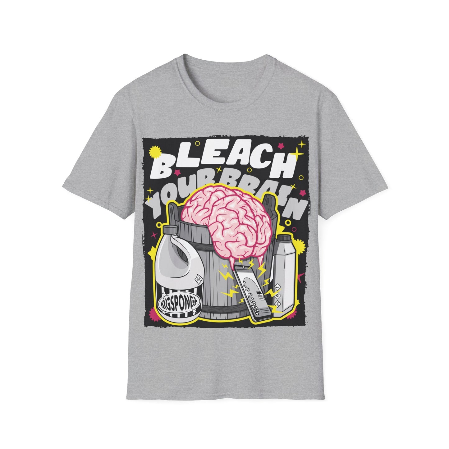 BIGSPONGE - Bleach Your Brain Tee